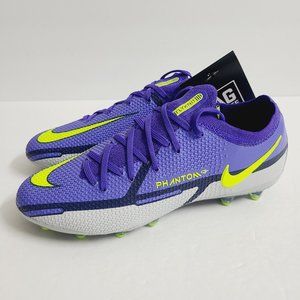 NEW Nike Phantom GT2 Elite AG Pro Soccer Cleats DC0748-571 Size 4.5 Sapphire Blu